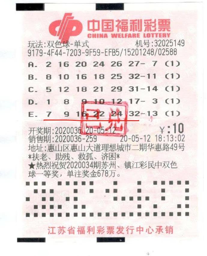 2020036期双色球，梦想与幸运的碰撞