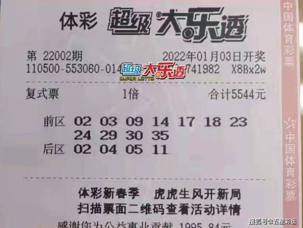 2023年大乐透奇迹，一张中奖彩票背后的故事与启示